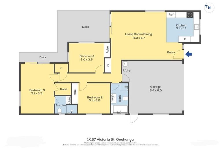Photo of property in 1/137 Victoria Street, Onehunga, Auckland, 1061