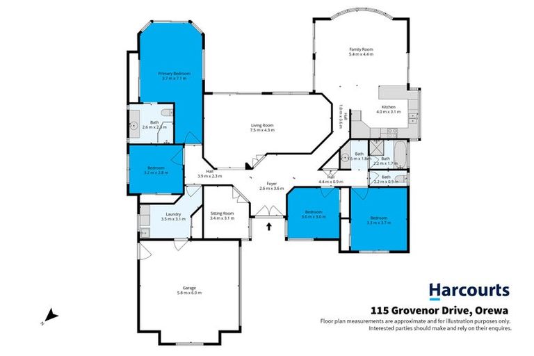 Photo of property in 115 Grovenor Drive, Orewa, 0931