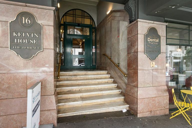 Photo of property in Kelvin House, 6e/16 The Terrace, Wellington Central, Wellington, 6011