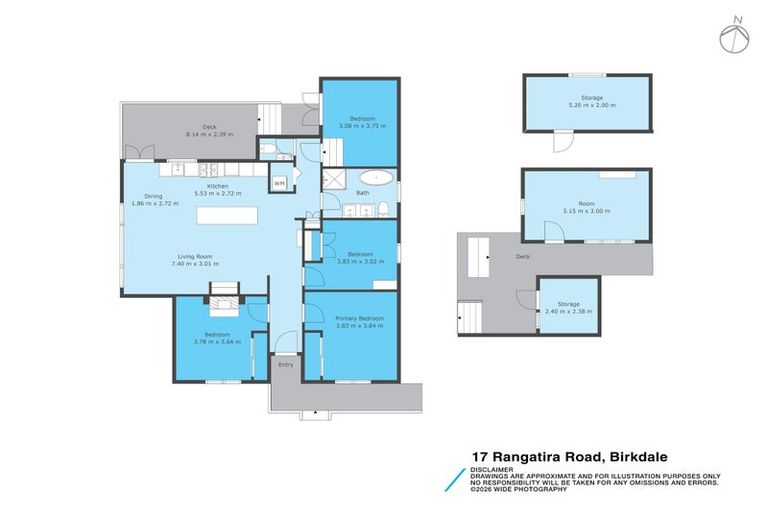 Photo of property in 17 Rangatira Road, Birkdale, Auckland, 0626