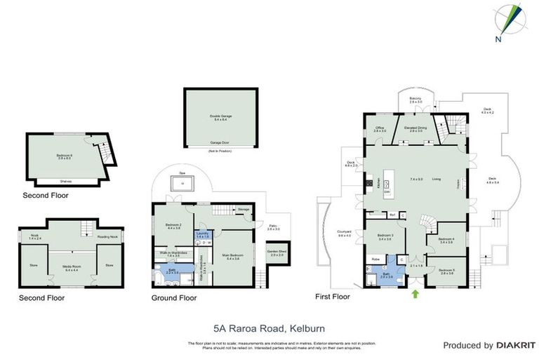 Photo of property in 5a Raroa Road, Kelburn, Wellington, 6012