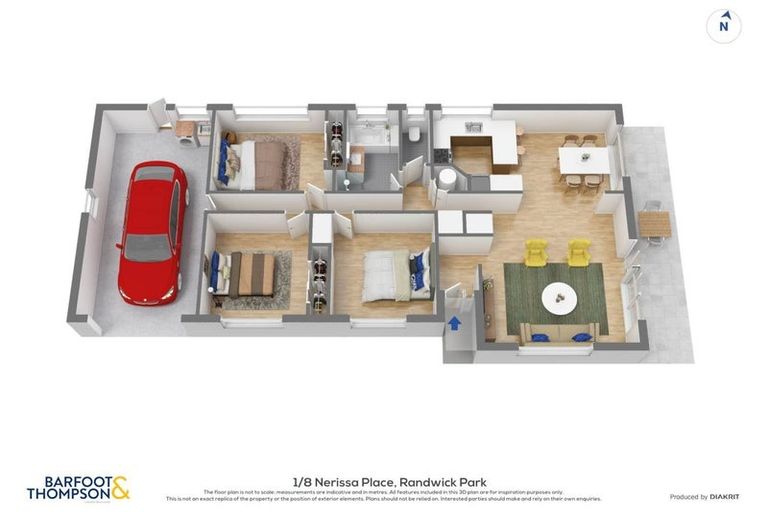 Photo of property in 1/8 Nerissa Place, Randwick Park, Auckland, 2105