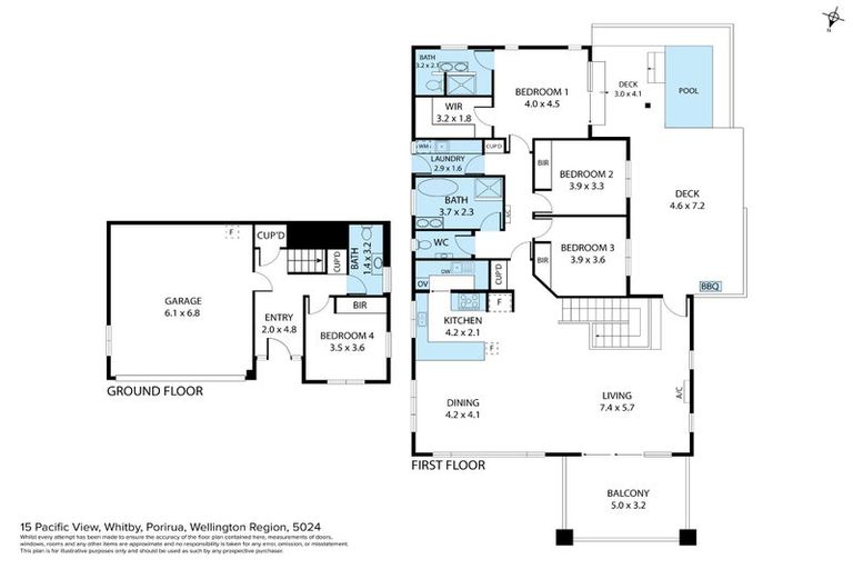 Photo of property in 15 Pacific View, Whitby, Porirua, 5024
