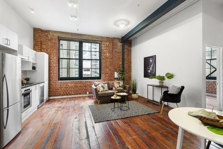 Photo of property in Hannahs Warehouse, 20/13 Leeds Street, Te Aro, Wellington, 6011