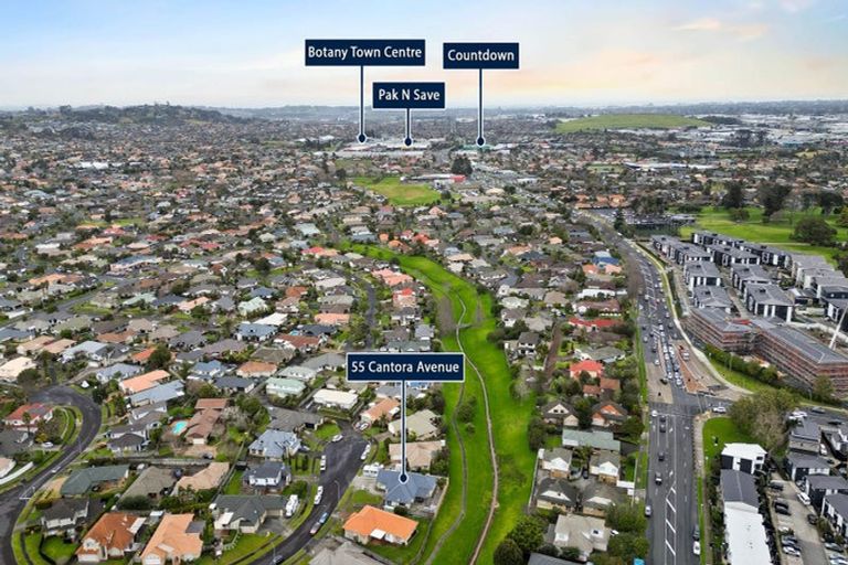 Photo of property in 55 Cantora Avenue, Northpark, Auckland, 2013
