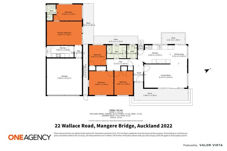 Photo of property in 2 Muir Avenue, Mangere Bridge, Auckland, 2022