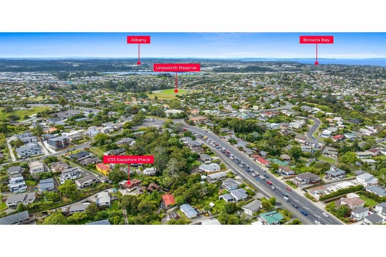 Photo of property in 1/33 Sapphire Place, Bayview, Auckland, 0629