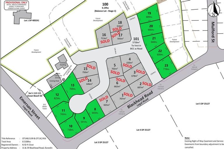 Photo of property in 1b Blackhead Road, Concord, Dunedin, 9018