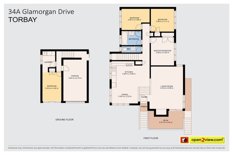 Photo of property in 1/34 Glamorgan Drive, Torbay, Auckland, 0630