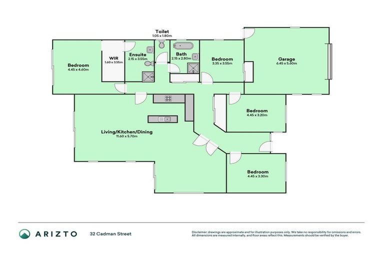 Photo of property in 32 Cadman Street, Cheviot, 7310