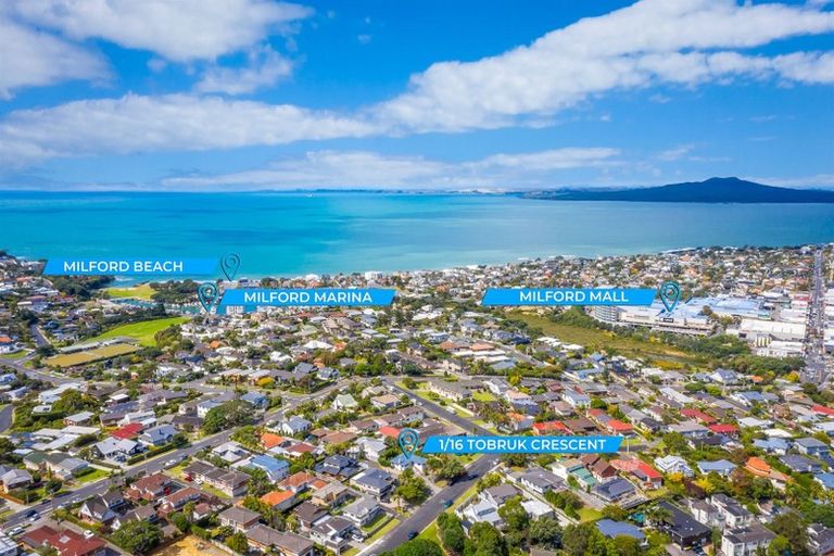 Photo of property in 1/16 Tobruk Crescent, Milford, Auckland, 0620