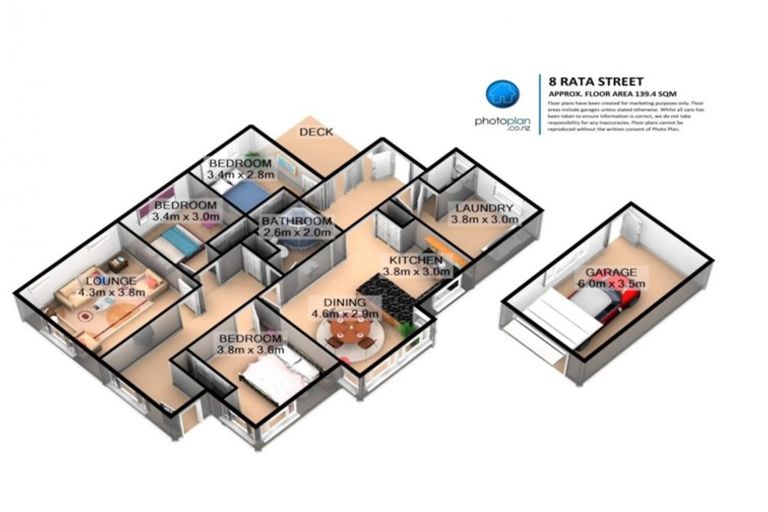 Photo of property in 8 Rata Street, Maeroa, Hamilton, 3200