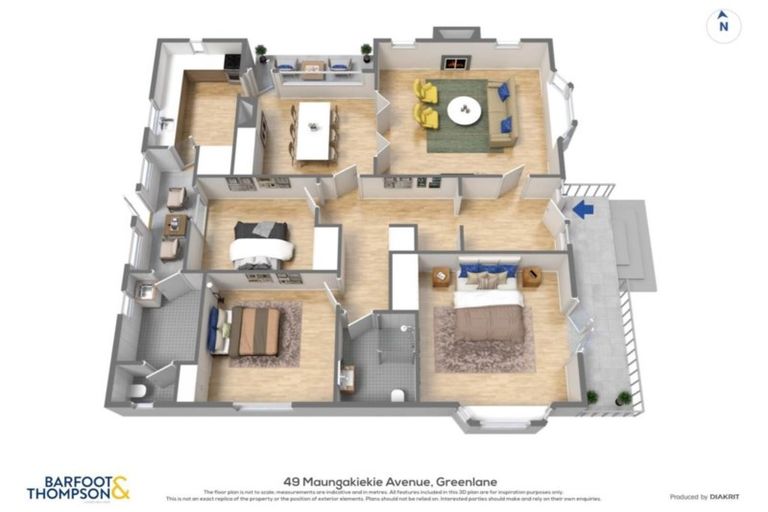 Photo of property in 49 Maungakiekie Avenue, Greenlane, Auckland, 1051