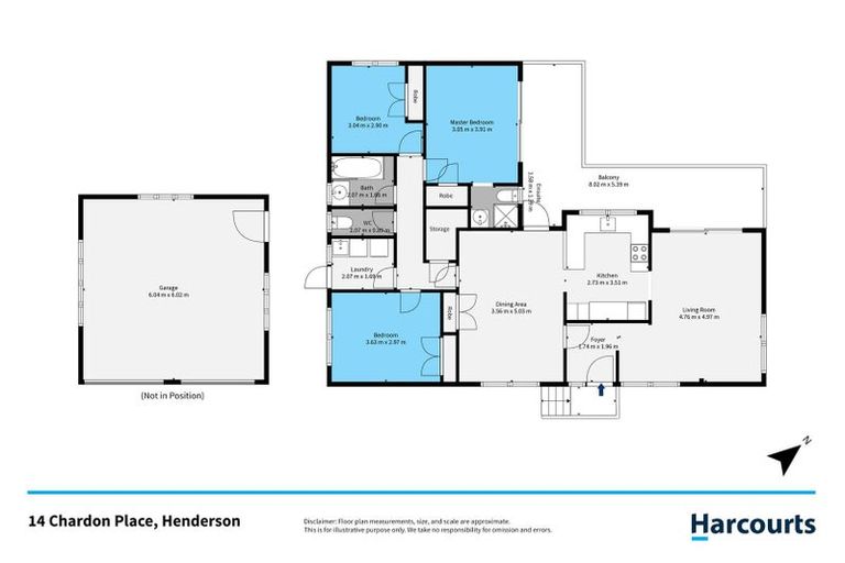 Photo of property in 14 Chardon Place, Henderson, Auckland, 0612