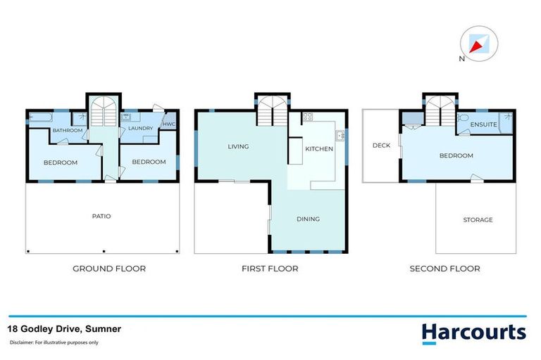 Photo of property in 18 Godley Drive, Scarborough, Christchurch, 8081