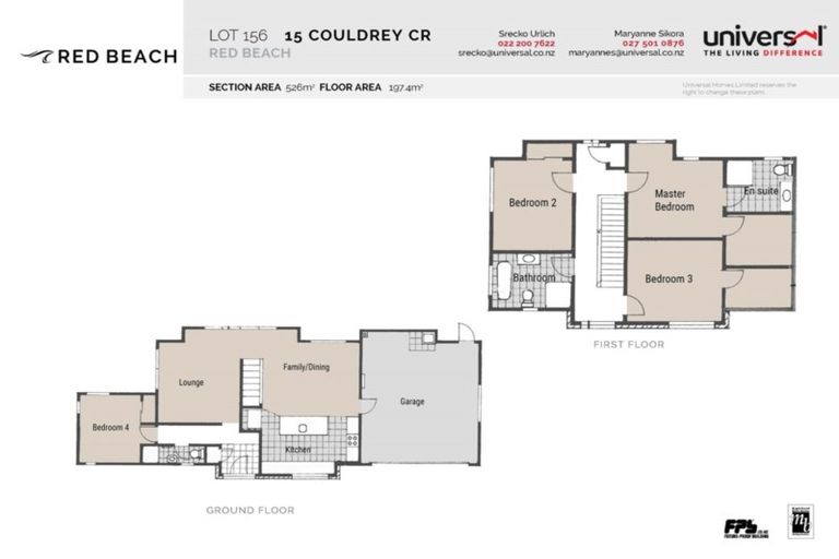 Photo of property in 15 Couldrey Crescent, Red Beach, 0932