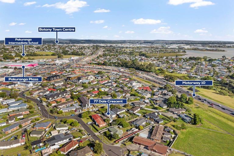 Photo of property in 77 Dale Crescent, Pakuranga, Auckland, 2010