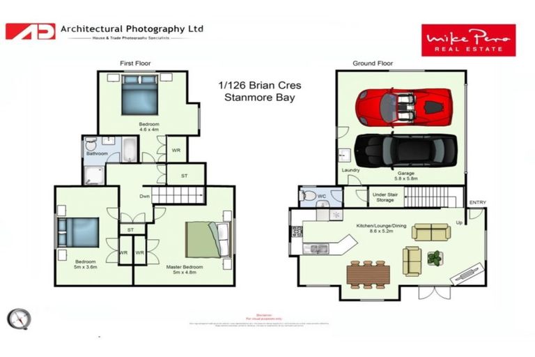 Photo of property in 1/126 Brian Crescent, Stanmore Bay, Whangaparaoa, 0932