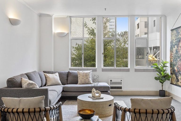 Photo of property in Civic Chambers Apartments, 6/25 Cuba Street, Te Aro, Wellington, 6011