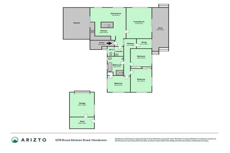 Photo of property in 127b Bruce Mclaren Road, Henderson, Auckland, 0612