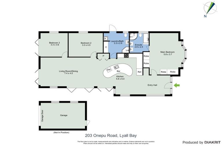 Photo of property in 203 Onepu Road, Lyall Bay, Wellington, 6022