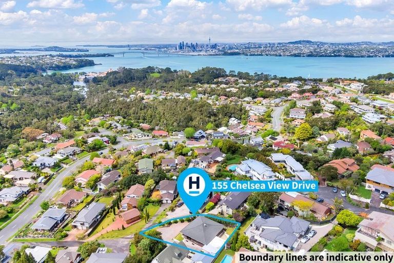 Photo of property in 155 Chelsea View Drive, Chatswood, Auckland, 0626