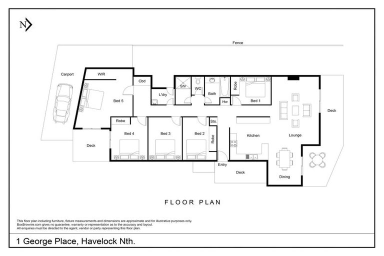 Photo of property in 1 George Place, Havelock North, 4130