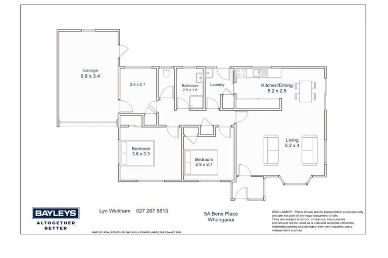 Photo of property in 5a Bens Place, Springvale, Whanganui, 4501