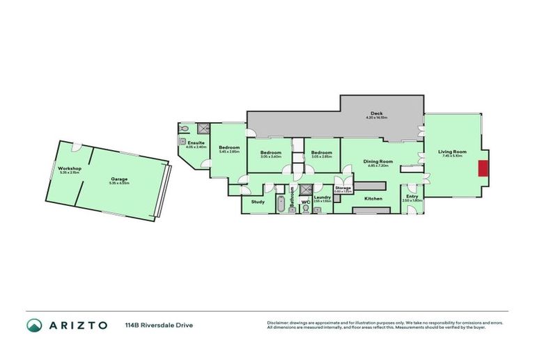 Photo of property in 114b Riversdale Drive, Merrilands, New Plymouth, 4312