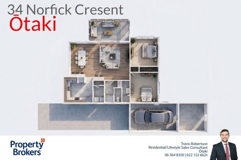 Photo of property in 34 Norfolk Crescent, Otaki Beach, Otaki, 5512