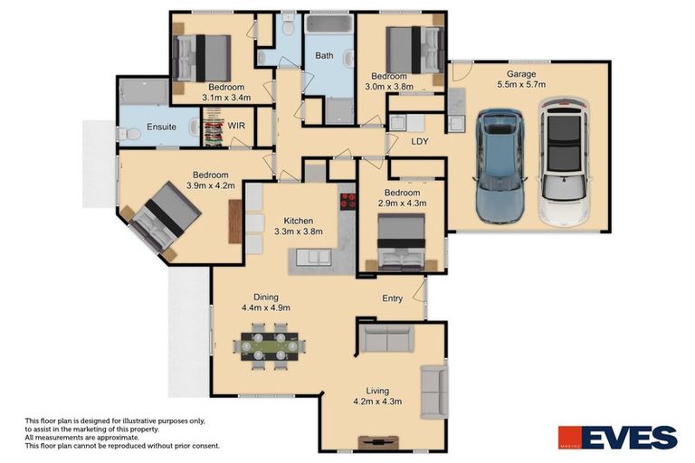 Photo of property in 4 Chadwick Place, Rototuna North, Hamilton, 3210