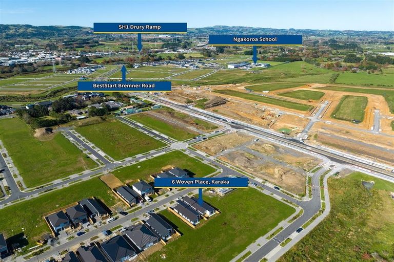 Photo of property in 6 Woven Place, Karaka, Papakura, 2113