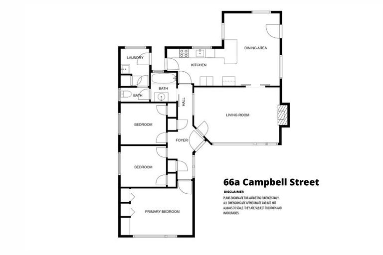 Photo of property in 66a Campbell Street, Leamington, Cambridge, 3432