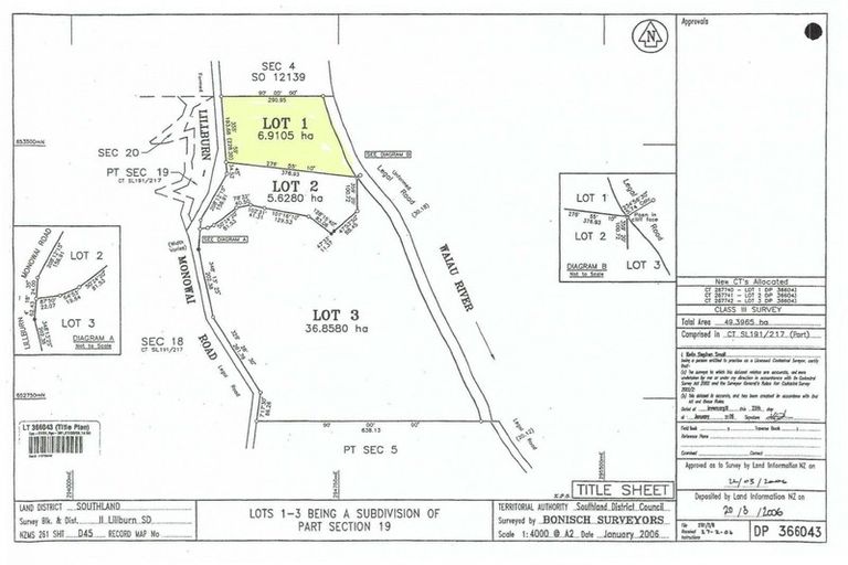 Photo of property in 320 Lillburn-monowai Road, Dean, Tuatapere, 9691