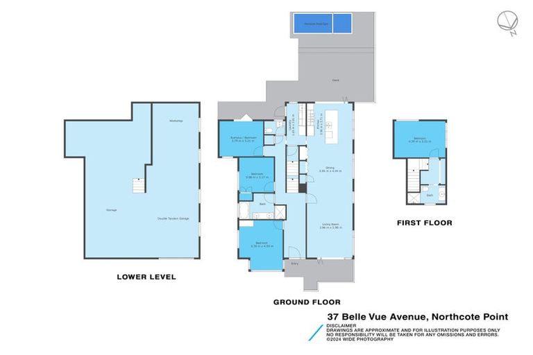 Photo of property in 37 Belle Vue Avenue, Northcote Point, Auckland, 0627