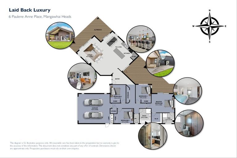 Photo of property in 6 Paulene Anne Place, Mangawhai Heads, Mangawhai, 0505