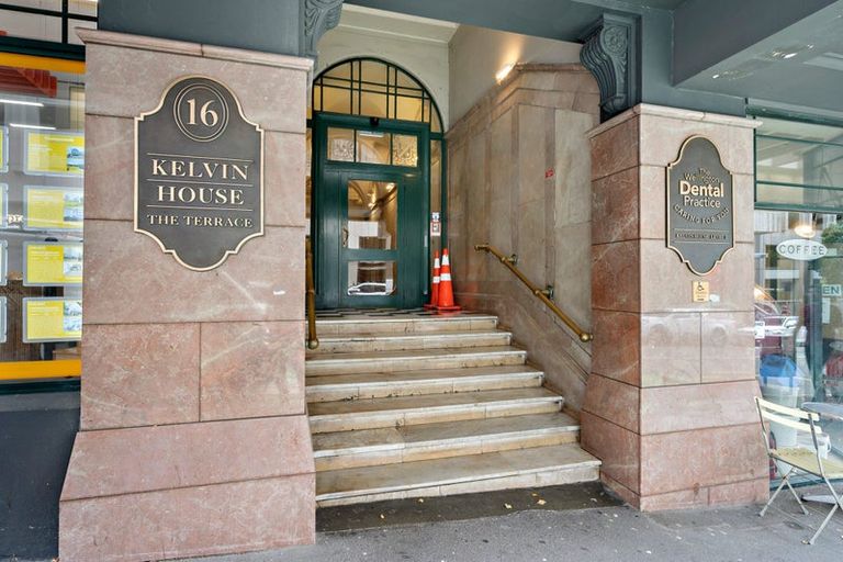 Photo of property in Kelvin House, 8a/16 The Terrace, Wellington Central, Wellington, 6011