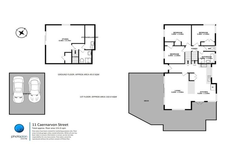 Photo of property in 11 Caernarvon Street, Dinsdale, Hamilton, 3204
