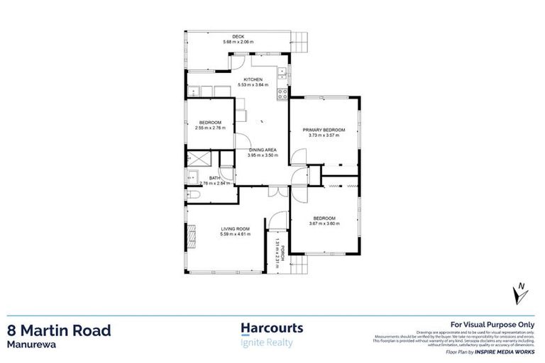 Photo of property in 8 Martin Road, Manurewa, Auckland, 2102