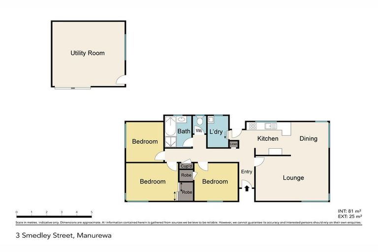 Photo of property in 3 Smedley Street, Manurewa, Auckland, 2102