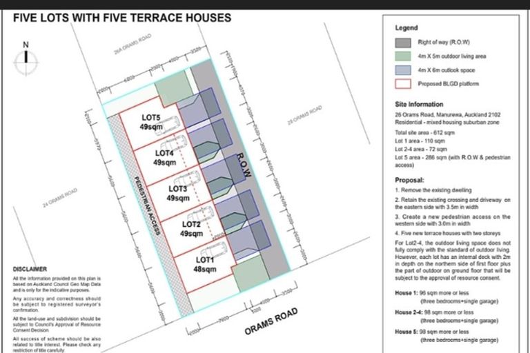 Photo of property in 26 Orams Road, Hillpark, Auckland, 2102