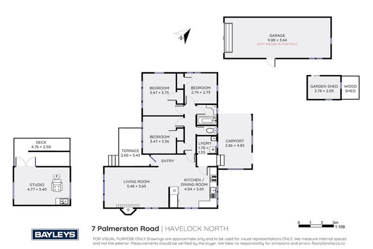Photo of property in 7 Palmerston Road, Havelock North, 4130