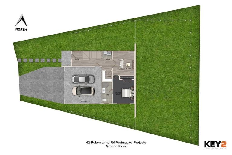 Photo of property in 42 Pukemarino Road, Waimauku, 0812