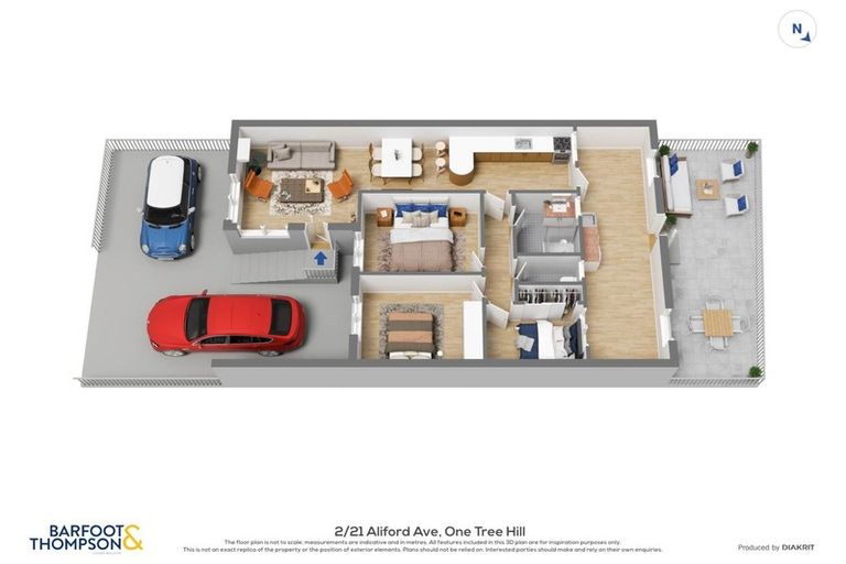 Photo of property in 2/21 Aliford Avenue, One Tree Hill, Auckland, 1061