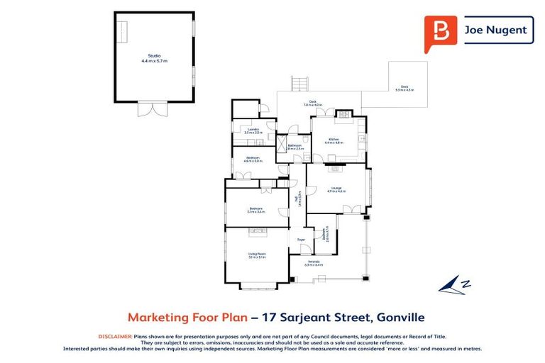 Photo of property in 17 Sarjeant Street, Gonville, Whanganui, 4500