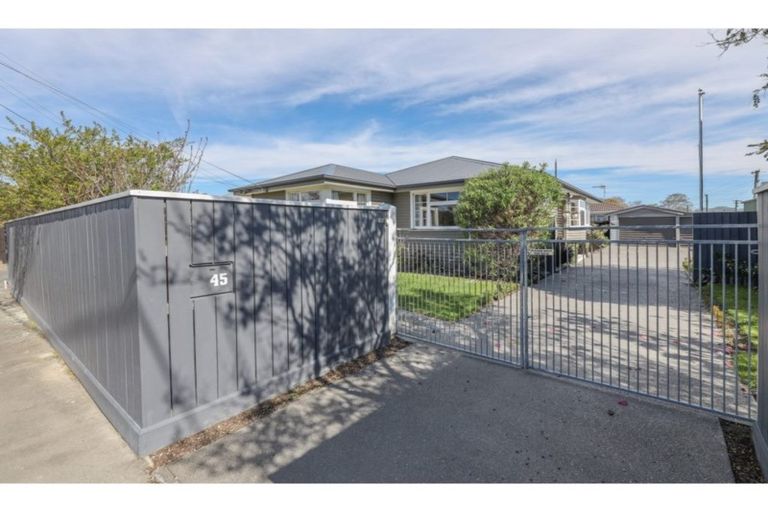 Photo of property in 45 Simeon Street, Spreydon, Christchurch, 8024
