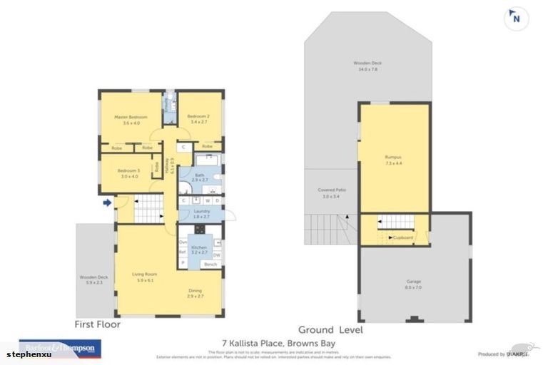 Photo of property in 7 Kallista Place, Browns Bay, Auckland, 0630