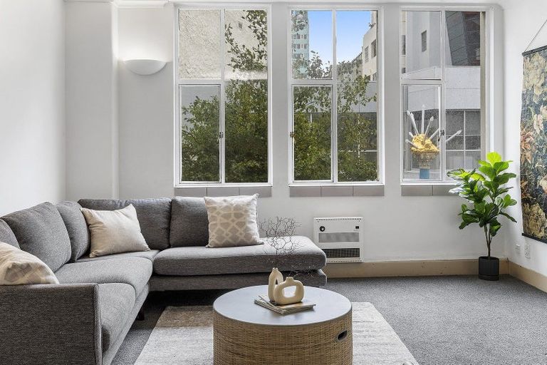 Photo of property in Civic Chambers Apartments, 6/25 Cuba Street, Te Aro, Wellington, 6011