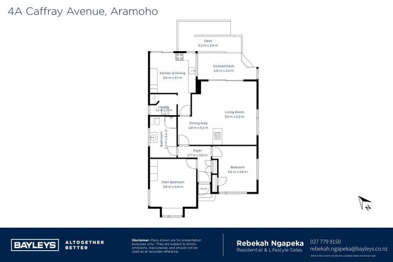 Photo of property in 4a Caffray Avenue, Aramoho, Whanganui, 4500