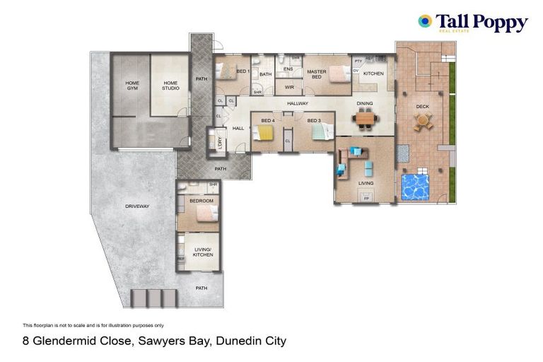 Photo of property in 8 Glendermid Close, Sawyers Bay, Port Chalmers, 9023